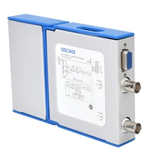 Penganalisa Logika Osiloskop OSCA02 Seri 100 MS/s BW 35MHz 2-Channel/Teropong + Generator Sinyal + Penganalisa Logika/Resolusi 8 ~ 13 Bit