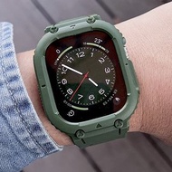 Apple Watch Ultra 運動錶帶 sports case - Watch Band Designed for iWatch 49mm 軍綠色 Army green TPU保護殼