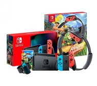 Brand New Nintendo Switch + RingFit Adventure 健身環大冒險套裝