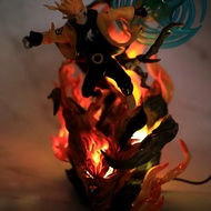 Naruto GK Uzumaki Naruto PVC Action Figures Rikudousennin Modo Rasengan luminescent Collection Model Doll Toys Over Size