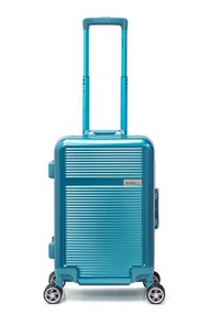 【英國百年行李箱品牌】Cornwall【藍色細】#拉桿行李箱 360度四輪萬向輪 旅行 喼神 TSA美國海關密碼鎖 Antler 安特麗《原裝行貨10年保修》
