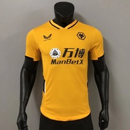21/22 player version Wolves home S-XXL football jersey
