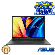 ASUS VivoBook S 16X M5602QA-0048K5600H 午夜黑 (16 WUXGA IPS/AMD R5-5600H/8G*2 DDR4/512G PCIE SSD/WIN 11)