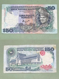 Duit Lama Malaysia RM50 ( Ahmad Don )