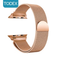 TODEX Watch Band มิลานห่วงสร้อยข้อมือสายสแตนเลสสำหรับ Apple Watch Series 5 4 สายนาฬิกาข้อมือ-44 มม.