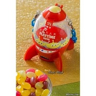 Ariel's Wish日本東京迪士尼玩具總動員皮克斯三眼怪夾娃娃機火箭筒糖果盒糖果罐小物包包收納吊飾掛飾收納盒組絕版品