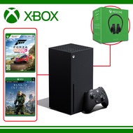【微軟】Xbox Series X 台灣專用機 + XBOX 立體聲耳機 +XBSX精選遊戲*2