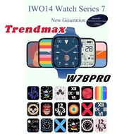 IWO14 Smart Watch Series 7 W78PRO Wireless Charger Bluetooth Phone Call Game Sport Watch  Faces SmartWatch IWO12 11
