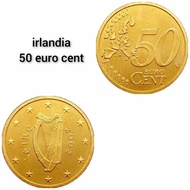 koin 50 euro cent - irlandia