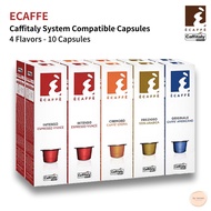 🌺KOREA🌺 ECAFFE Caffitaly System Compatible Coffee Capsules 4 Flavors - 10 Capsules