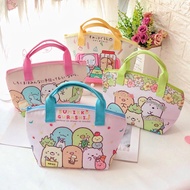 sumikko gurashi cartoon corner bio lunch box bag children small tote bag lunch bag