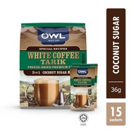 Owl White Coffee Tarik – Coconut Sugar,15 Sachets X 36G