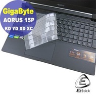【Ezstick】Gigabyte AORUS 15P KD YD XD XC 奈米銀抗菌TPU 鍵盤保護膜 鍵盤膜