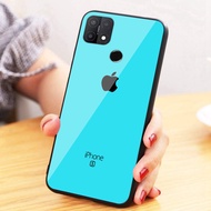 (PO84) Case Logo iPhone for Oppo A15/A15s Premium Mewah Terbaru - Tempered Glass Case - Case Logo iPhone - Softcase Logo iPhone - Softcase Oppo A15 - Softcase Oppo A15s - Softcase Mewah - Softcase Murah - Softcase Custom - Custom Case - Softcase Laris