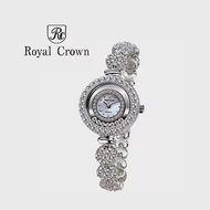 Royal Crown 5308 精緻水鑽鏡面雙圈滑鑽手鍊錶