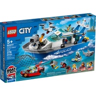 樂高積木 LEGO《 LT60277 》City 城市系列 - 警用巡邏艇