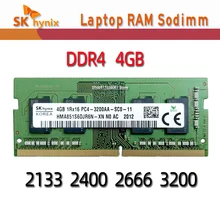 SK Hynix Laptop ddr4 ram 8GB 4GB 16GB PC4 2133MHz 2400MHz 2666Mhz 2400T 2133P 2666v 3200AA DIMM notebook Memory 4g 8g 16g 32GB