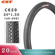 CST 20inch Bicycle tires 20* 1.5 Folding Bike Tire C639 40-406 folding car tire small wheel diameter BMX bicycle tire