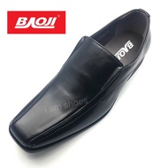 BAOJI รองเท้าคัชชูหนัง สีดำ รุ่น BJ3385 ไซส์ 39-46 รองเท้าทำงาน รองเท้าทางการ
