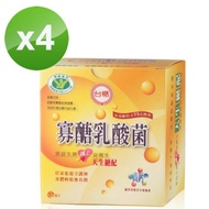 【台糖】寡醣乳酸菌4盒(贈卡莉娜-304不鏽鋼防燙快煮壺)