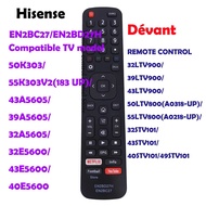 Devant Hisense Dévant EN2BC27 EN2H27 EN2H27HS EN2BD27H smart tv remote control For  LCD TV Remote Control EN2H27B EN2H27HS EN2H27D EN2A27 ER-31607R ER-22655HS H6D/7D H8C H5D Series
