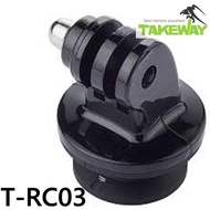 【台灣製造Takeway】運動攝影機用快拆板快裝板T-RC03(具側向固定座 適T2、T1+、T1、T-B03、T-B01、R2、R1)