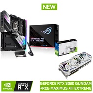 【NVIDIA BUNDLE】ASUS ROG-STRIX-GeForce-RTX-3080-GUNDAM-EDITION GRAPHICS CARD + ASUS ROG Maximus XIII Extreme Motherboard