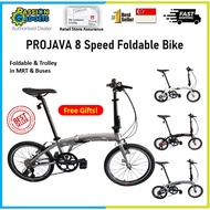PROJAVA 16inch 20inch Arabi/ Libery Foldable Folding Bike V Brake Lightweight 10kg Bicycle Pro Java Crius Hito Crius