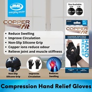 [JML Official] Copper Fit  Compression Hand Relief Gloves