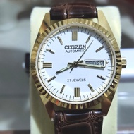 jam tangan Citizen automatic, jadul, mulus.