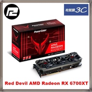 ★★預購，預購會先結單★★ 撼訊 Red Devil AMD Radeon RX 6700XT 12GB GDDR6 顯示卡,下單後到貨時間約10-12周