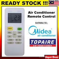 ❄Midea❄Topaire air cond aircon aircond remote control replacement (rg52)