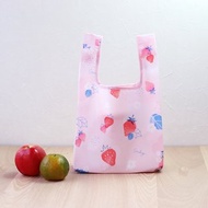 【美日袋】環保購物袋-鮮紅草莓 (便當袋/小提袋)-可摺疊收納