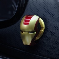 Suitable for GM ignition device one-key start protective cover car interior decoration-Iron Man-Decoration