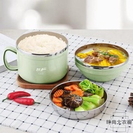 304不銹鋼保溫飯盒兒童便當盒餐盒帶蓋碗