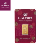 HABIB IGR 5g 999.9 Gold Bar - Istanbul Gold Refinery IGR - London Bullion Market Association LBMA Certified Gold Bar
