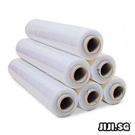 (JIJI SG) Bundle of 6 - 500mm - Stretch Film Wrap - Shrink Wrap Pallet Roll - Wrapping - 218 Metre - Pallet Wrap