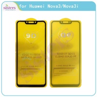 ใหม่สำหรับ Huawei Nova3 Nova3i ฟิล์มป้องกันหน้าจอ9D กระจกนิรภัยสำหรับ Huawei Nova3i บางเฉียบกระจกนิรภัยป้องกันด้านบน