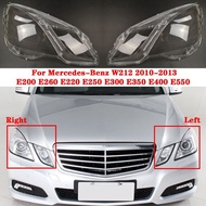 Car Headlight Cover For Mercedes-Benz E-Class W212 E200 E260 E300 E350 E400 E500 E550 2010-2013 Auto Shell Headlamp Lampshade