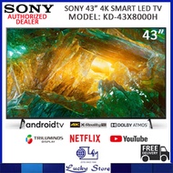 (Bulky) SONY KD-43X8000H 43 INCH 4K SMART LED TV, 3 YEARS SONY WARRANTY, FREE DELIVERY