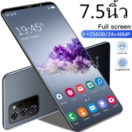Sumsung Galavy 5G โทรศัพท์มือถือ โทรศัพท์ถูกๆ Note30 mini 7.5นิ้ว สมาร์ทโฟน 8+256GB ROM Thai Bank รองรับการ์ดคู่ 5G Smartphone 5000mAh จัดส่งฟรี เต็มจอ สมาร์ทโฟน Note10 pro