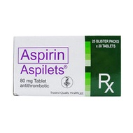 Rx: Aspilets 80 mg Tablet