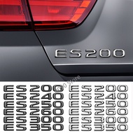 Car Body Emblem Sticker Auto Rear Trunk Decorative Badge Decal for Lexus ES200 ES240 ES250 ES260 ES300 ES350