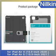 Nillkin เคส iPad,สำหรับ iPad Air 4 10.9นิ้ว2020/iPad Air 5(10.9นิ้ว2021) เคส iPad แม่เหล็กเคสกล้องพร้อมที่ใส่ปากกาเคสหนังนอนหลับอัตโนมัติ