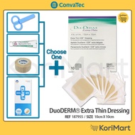 ConvaTec 187955 - DuoDERM Extra Thin  Dressing 4 X 4 Inches,10 Count  (1 Box) + DuoDERM Gel, Self-adhesive Band, Bandages