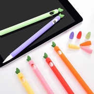 เคสสำหรับ Apple Pencil 1 2,เคสซิลิโคนป้องกันการลื่นสำหรับ Apple Pencil 2 1แขน