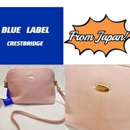 BLUE LABEL *JAPAN* CRESTBRIDGE Soft PVC Leather Sling Bag