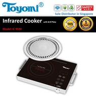 TOYOMI Digital Infrared / Ceramic Cooker (Free BBQ Grill Pan) [Model: IC 9590] 1 Year Warranty.