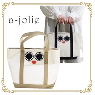 2022SS New! a-jolie SUNGLASSES CANVAS TOTE Cotton Official Products shipped from Japan!