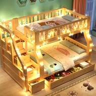 Bunk Bed Bunk Bed Children's Bed Multi-Functional Combined Bed Adult Bunk Bed Bunk Bed Double Height